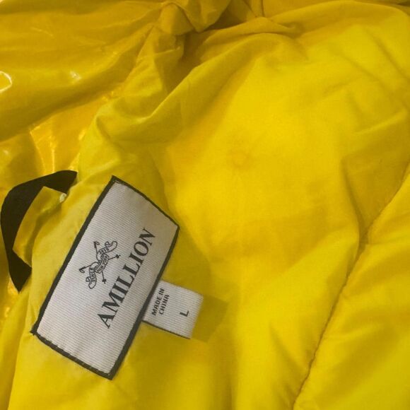 Amillion Men's Yellow Jacket - Picture 4 of 6